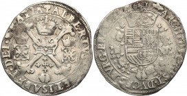 Netherlands
Niderlandy Spanish, Brabant. 1/4 patagon 1634 
Minimalne niedobicie, patyna.Delmonte 264
Waga/Weight: 5,70 g Ag Metal: Średnica/diamete...