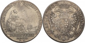 Germany
Germany, Norymberga. Taler (thaler) 1761 
Wyraźne detale, patyna. Nieco rzadsza moneta.Davenport 2487
Waga/Weight: 27,95 g Ag Metal: Średni...