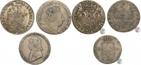 Germany
Germany, Prussia. A set of 3 coins (4 grosze + 2 x 6 groszy) 
Patyna.
Waga/Weight: Ag Metal: Średnica/diameter: 
Stan zachowania/condition...