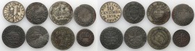 Switzerland
Switzerland. set of 8 coins 
Różne daty i nominały.
Waga/Weight: Metal: Średnica/diameter: 
Stan zachowania/condition: 3 (VF)