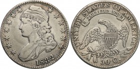 USA
USA. 50 cents 1832, Filadelfia 
Resztki połysku menniczego. Rzadka moneta.
Waga/Weight: 13,24 g Ag Metal: Średnica/diameter: 
Stan zachowania/...