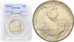 USA
USA. 50 cents 1923 Monroe PCGS MS62 
Menniczy egzemplarz, delikatna patyna.
Waga/Weight: Metal: Średnica/diameter: 
Stan zachowania/condition:...