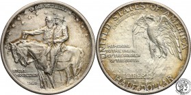 USA
USA. 1/2 $ dollara 1925, Stone Mountain 
Złocista patyna. Nieco rzadsza moneta.
Waga/Weight: 12,52 g Ag Metal: Średnica/diameter: 
Stan zachow...