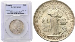 USA
USA. 50 cents 1937 Roanoke PCGS MS65 
Idealnie zachowana moneta, delikatna patyna.
Waga/Weight: Metal: Średnica/diameter: 
Stan zachowania/con...