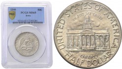USA
USA. 50 cents 1946 Iowa PCGS MS65 
Idealnie zachowana moneta, delikatna patyna. Rzadsza moneta.
Waga/Weight: Metal: Średnica/diameter: 
Stan z...