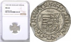 Hungary
Hungary, Denar 1543 KB, Kremnica NGC MS64 
Idealnie zachowana moneta.Huszár 935
Waga/Weight: Metal: Średnica/diameter: 
Stan zachowania/co...
