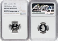 British Administration. Elizabeth II 4-Piece Certified platinum "Queen's Platinum Jubilee" Maundy Proof Set 2022 PR70 Ultra Cameo NGC, Commonwealth mi...