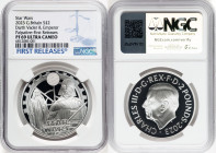 Charles III silver Proof "Darth Vader & Emperor Palpatine" 2 Pounds (1 oz) 2023 PR69 Ultra Cameo NGC, Mintage: 3,010. Star Wars series. First Releases...