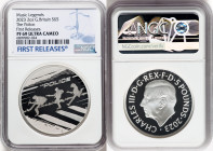 Charles III silver Proof "The Police" 5 Pounds (2 oz) 2023 PR69 Ultra Cameo NGC, Mintage: 706. Music Legends series. First Releases. HID09801242017 © ...