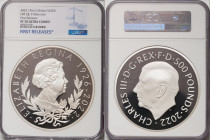 Charles III silver Proof "Queen Elizabeth II Memorial" 500 Pounds (1 Kilo) 2022 PR70 Ultra Cameo NGC, Mintage: 502. First Releases. HID09801242017 © 2...