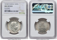 Italian Colony. Vittorio Emanuele III Rupia 1919-R UNC Details (Cleaned) NGC, Rome mint, KM6. HID09801242017 © 2023 Heritage Auctions | All Rights Res...