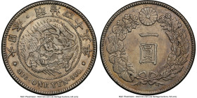 Meiji Yen Year 45 (1912) UNC Details (Reverse Cleaned) NGC, Osaka mint, KM-YA25.3, JNDA 01-10A. HID09801242017 © 2023 Heritage Auctions | All Rights R...