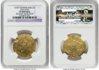 Zeeland. Provincial gold 2 Ducat 1649 VF Details (Mount Removed) NGC, Middleburg mint. KM35, Fr-306. HID09801242017 © 2023 Heritage Auctions | All Rig...