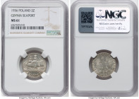 Republic 2 Zlote 1936 MS61 NGC, Warsaw mint, KM-Y30. 15th Anniversary of Gdynia Seaport. HID09801242017 © 2023 Heritage Auctions | All Rights Reserved...