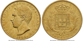 Luiz I gold 2000 Reis 1864 XF45 NGC, Lisbon mint, KM511. HID09801242017 © 2023 Heritage Auctions | All Rights Reserved