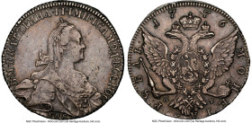 Catherine II Rouble 1776 CПБ-ЯЧ XF45 NGC, St. Petersburg mint, KM-C67a.2, Bit-221 . HID09801242017 © 2023 Heritage Auctions | All Rights Reserved