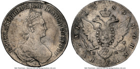 Catherine II Rouble 1780 CПБ-ИЗ AU Details (Cleaned) NGC, St. Petersburg mint, KM-C67b, Dav-1685. HID09801242017 © 2023 Heritage Auctions | All Rights...