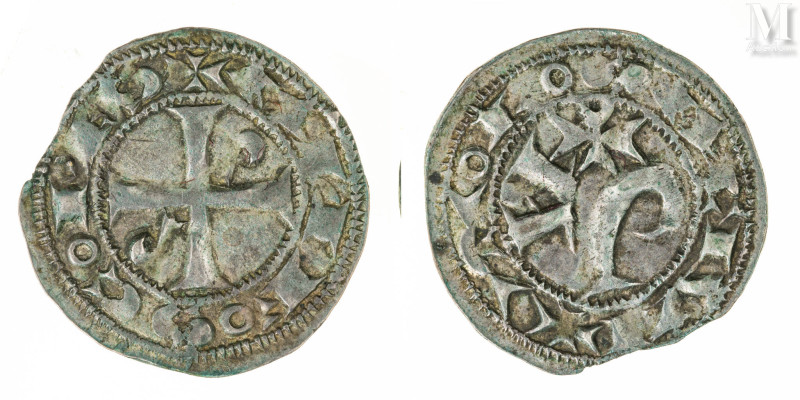 Toulouse - Alphonse Jourdain (1112-1148) 

Obole
A : Croix cantonnée de deux ...