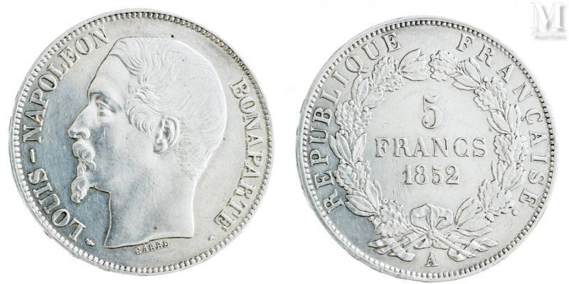 France - Napoléon III (1852-1870)

5 Francs 1852 A (Paris)
A : Tête nue à gau...