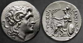 Kings of Thrace. Ainos. Macedonian. Lysimachos 305-281 BC. Struck circa 305-281 BC. Tetradrachm AR