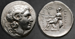 Kings of Thrace. Alexandria Troas. Macedonian. Lysimachos 305-281 BC. Tetradrachm AR