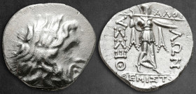 Thessaly. Thessalian League circa 150-100 BC. Kephalos and Themisto-, magistrates. Stater AR