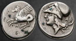 Akarnania. Anaktorion circa 350-300 BC. Stater AR