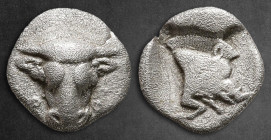 Phokis. Federal Coinage circa 449-447 BC. Obol AR