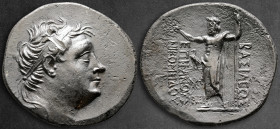 Kings of Bithynia. Nikomedeia. Nikomedes II Epiphanes 149-127 BC. Dated RY 168 = 130/129 BC. Tetradrachm AR
