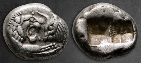 Kings of Lydia. Sardeis. Kroisos 560-546 BC. Siglos or Half Stater AR