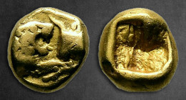 Kings of Lydia. Sardeis. Kroisos 560-546 BC. 1/12 Stater AV