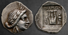 Lycia. Lycian League. Olympos circa 167-81 BC. Drachm AR