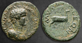 Caria. Mylasa. Hadrian AD 117-138. Bronze Æ