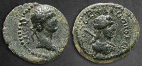 Cilicia. Flaviopolis. Domitian AD 81-96. Civic Year 17 (ΖΙ) = 89/90 AD. Bronze Æ