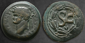 Seleucis and Pieria. Antioch. Domitian AD 81-96. Bronze Æ