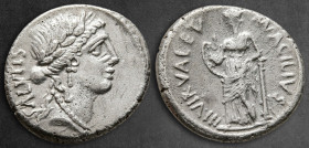 Man. Acilius Glabrio 49 BC. Rome. Denarius AR