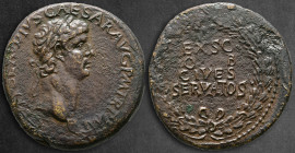 Claudius AD 41-54. Rome. Sestertius Æ