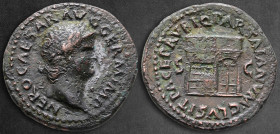 Nero AD 54-68. Rome. As Æ