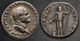 Vespasian AD 69-79. Rome. Denarius AR