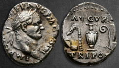 Vespasian AD 69-79. Rome. Denarius AR