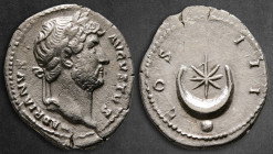 Hadrian AD 117-138. Rome. Denarius AR