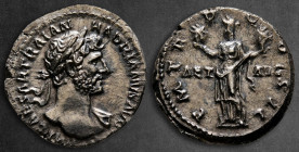 Hadrian AD 117-138. Rome. Denarius AR