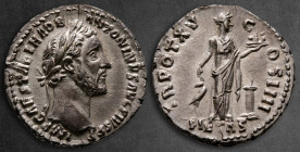 Antoninus Pius AD 138-161. Rome. Denarius AR