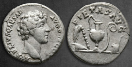 Marcus Aurelius, as Caesar AD 139-161. Rome. Denarius AR