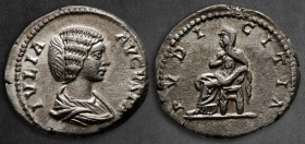 Julia Domna. Augusta AD 193-217. Rome. Denarius AR
