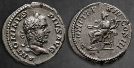 Caracalla AD 198-217. Rome. Denarius AR