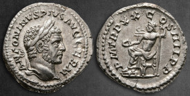 Caracalla AD 198-217. Rome. Denarius AR