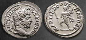 Caracalla AD 198-217. Struck ca. 210-213 AD. Rome. Denarius AR