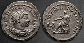 Caracalla AD 198-217. Rome. Antoninianus AR
