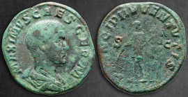 Maximus, Caesar AD 236-238. Rome. Sestertius Æ